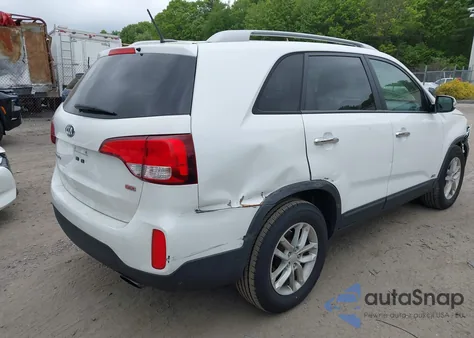 2014 Kia Sorento Lx V6 из США, поврежденный, VIN 5XYKTDA70EG547225